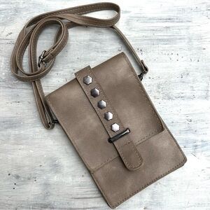 Mini Faux Leather Crossbody